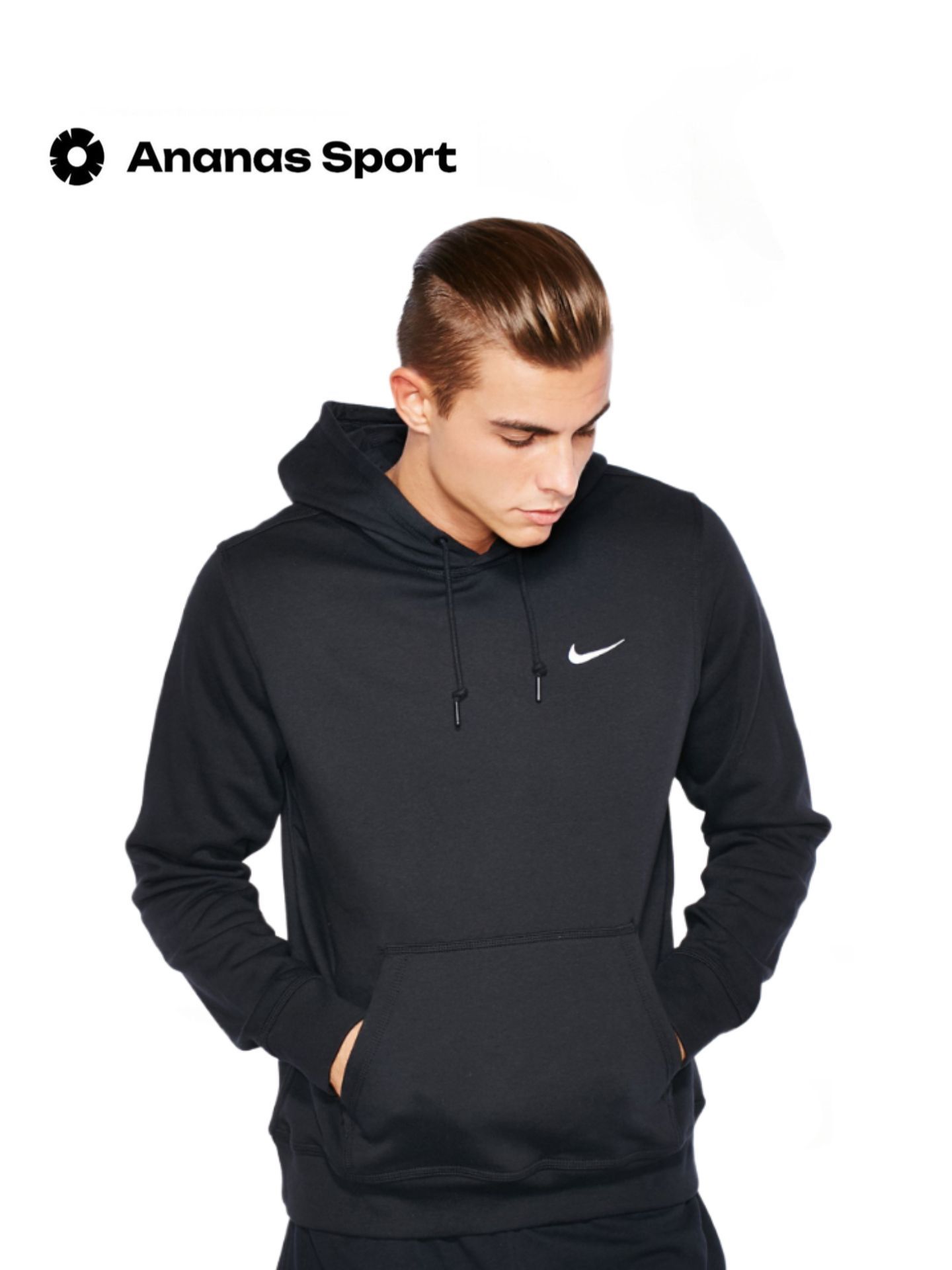 Худи мужское Nike 916271-010 черное 2XL