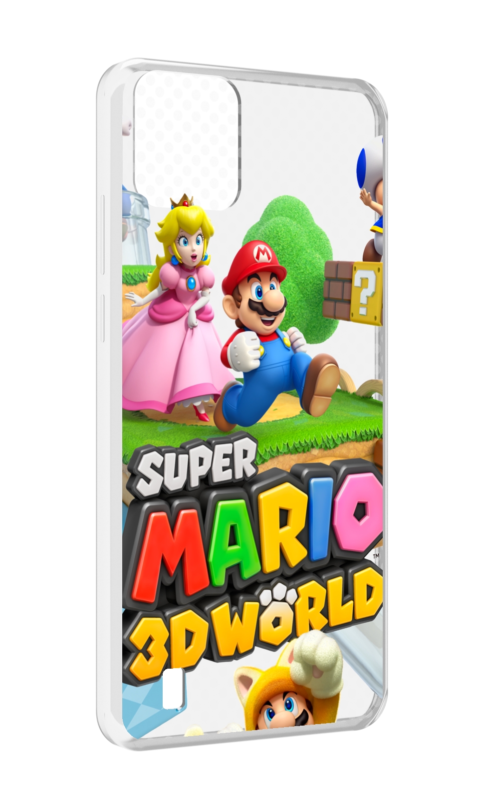 

Чехол MyPads Super Mario 3D World для Blackview A55, Прозрачный, Tocco