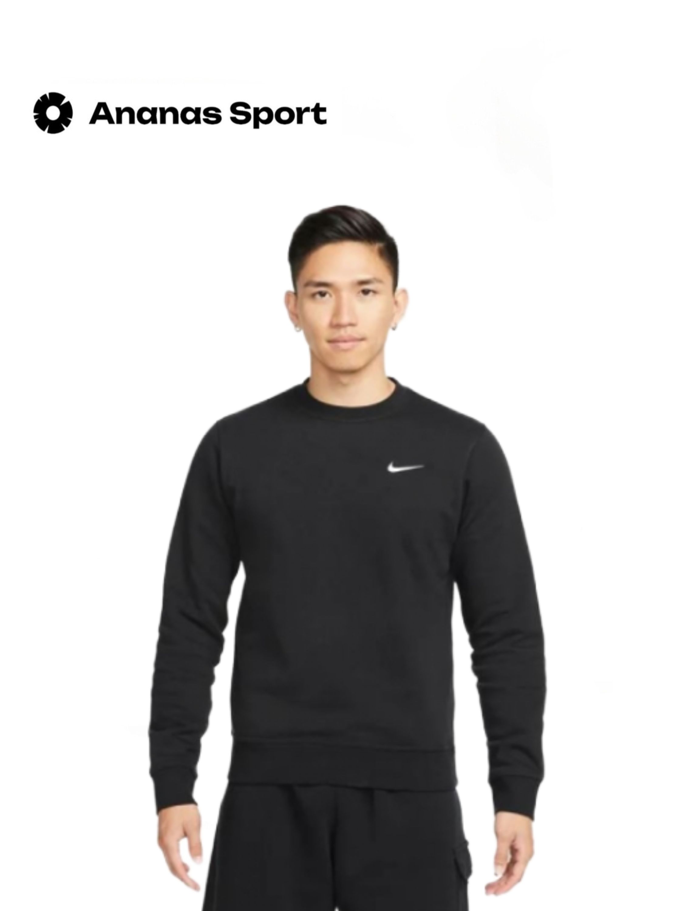 

Лонгслив мужской Nike 916609-010 черный XL, 916609-010