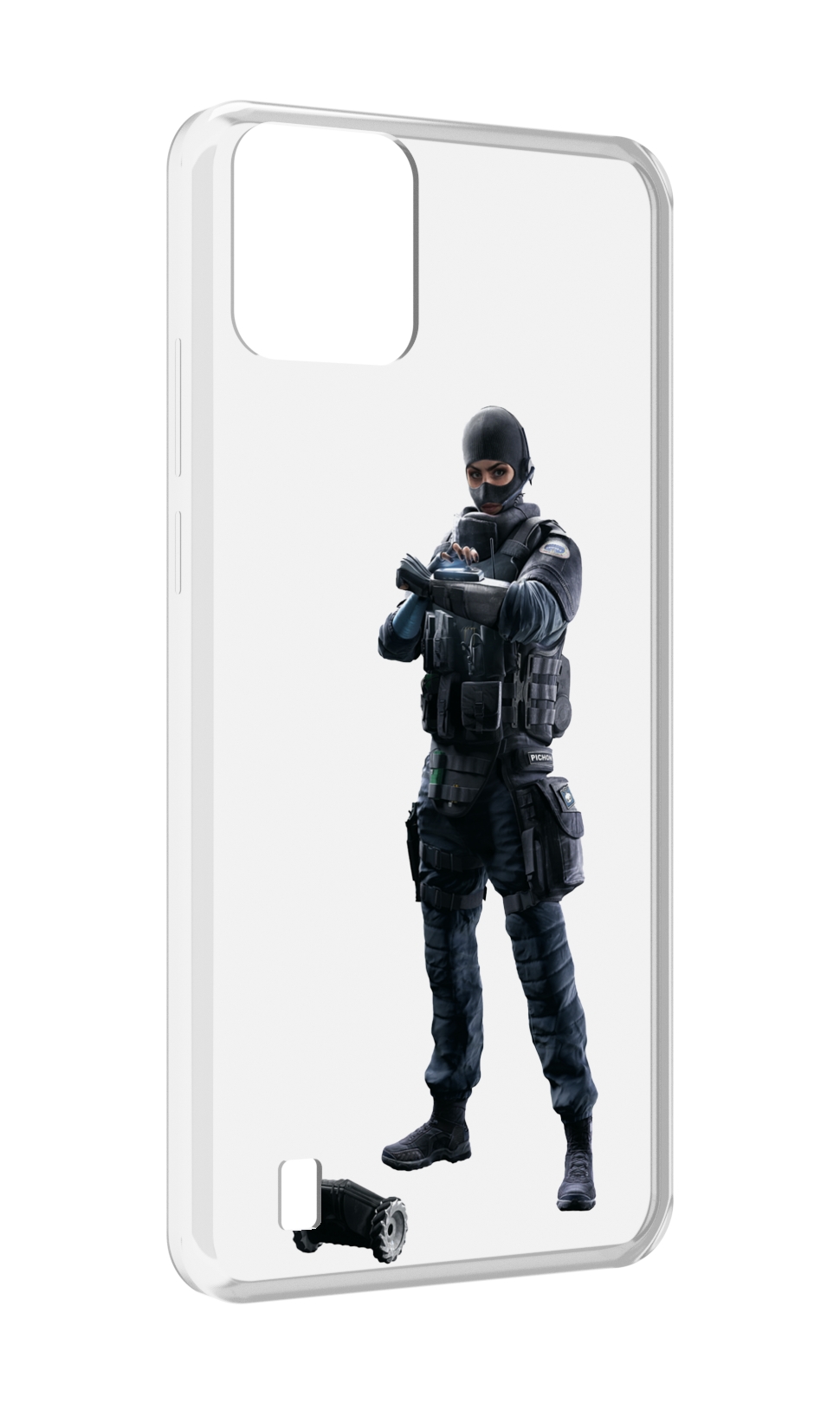 

Чехол MyPads Tom-Clancy's-Rainbow-Six-1 для Blackview A55, Прозрачный, Tocco