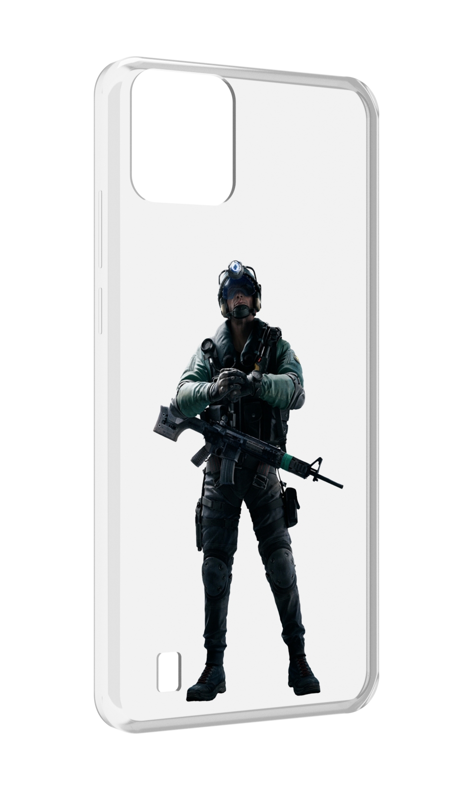 

Чехол MyPads Tom-Clancy's-Rainbow-Six-2 для Blackview A55, Прозрачный, Tocco