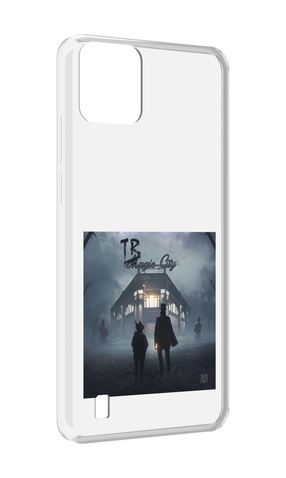 

Чехол MyPads Tragic City ЛСП для Blackview A55, Прозрачный, Tocco