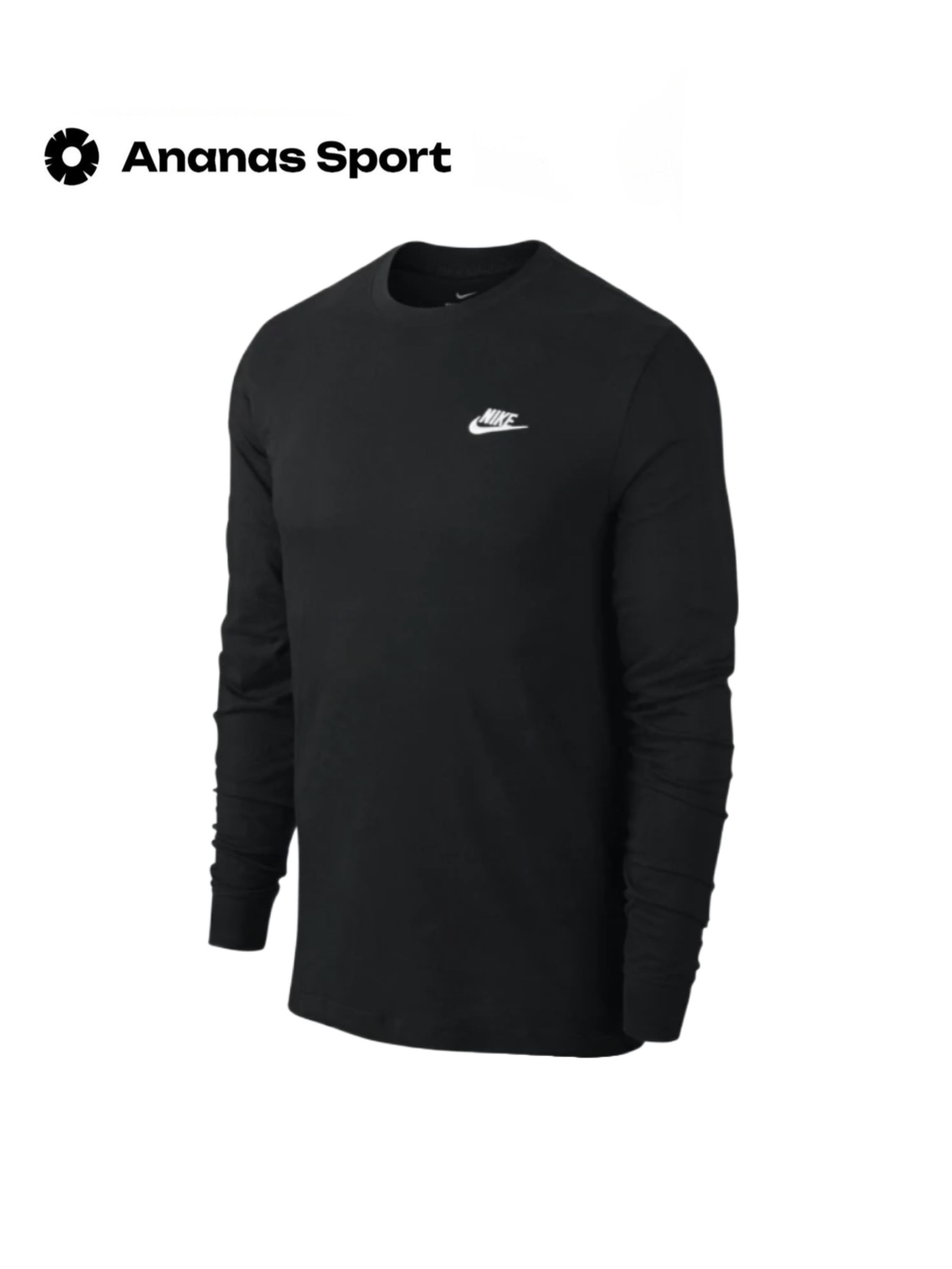 

Лонгслив мужской Nike AR5193-010 черный XL, AR5193-010