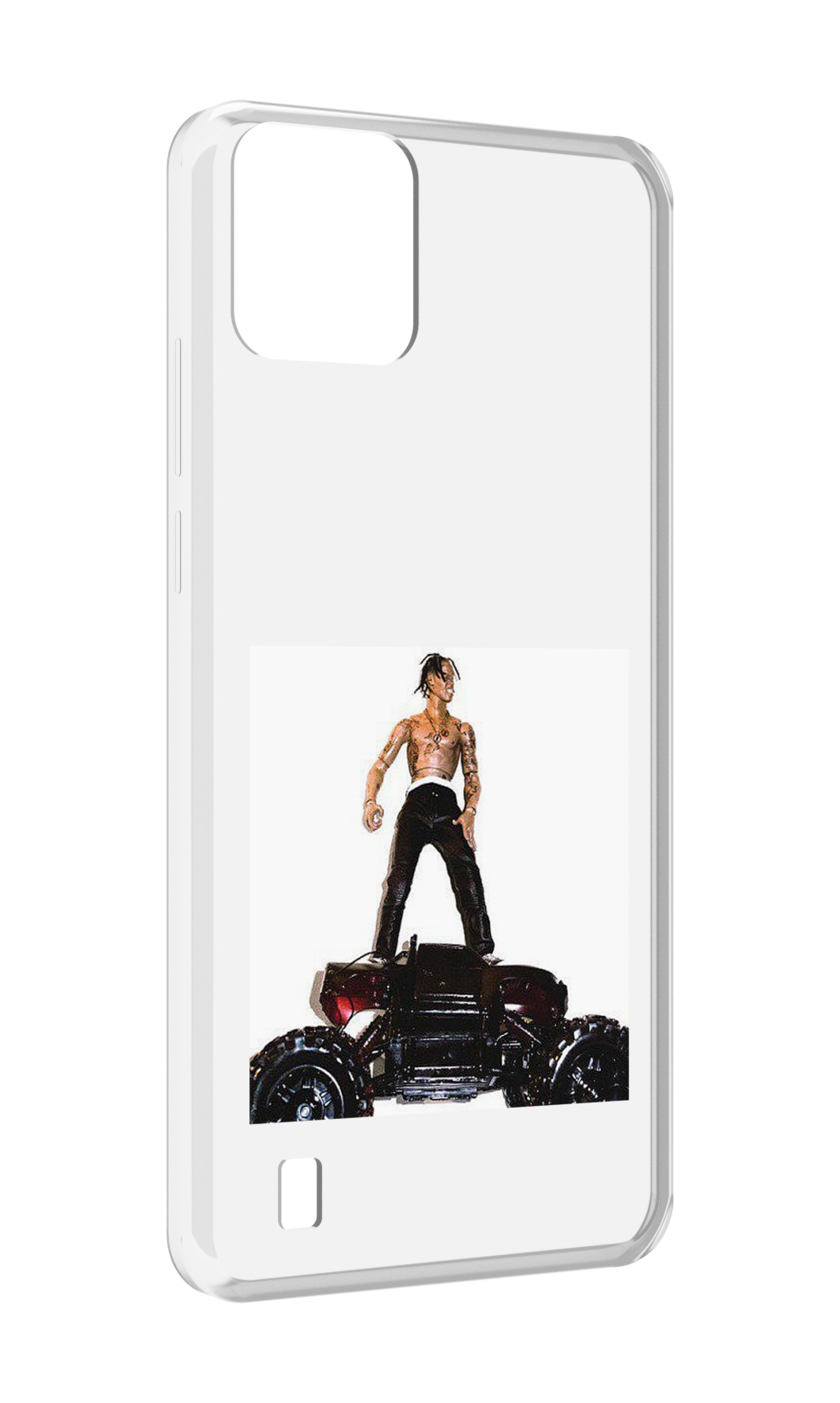 

Чехол MyPads Travis Scott - Rodeo для Blackview A55, Прозрачный, Tocco