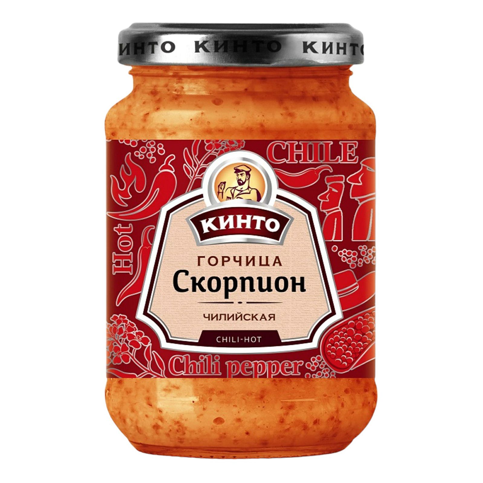 

Горчица Кинто Скорпион чилийская 170 мл