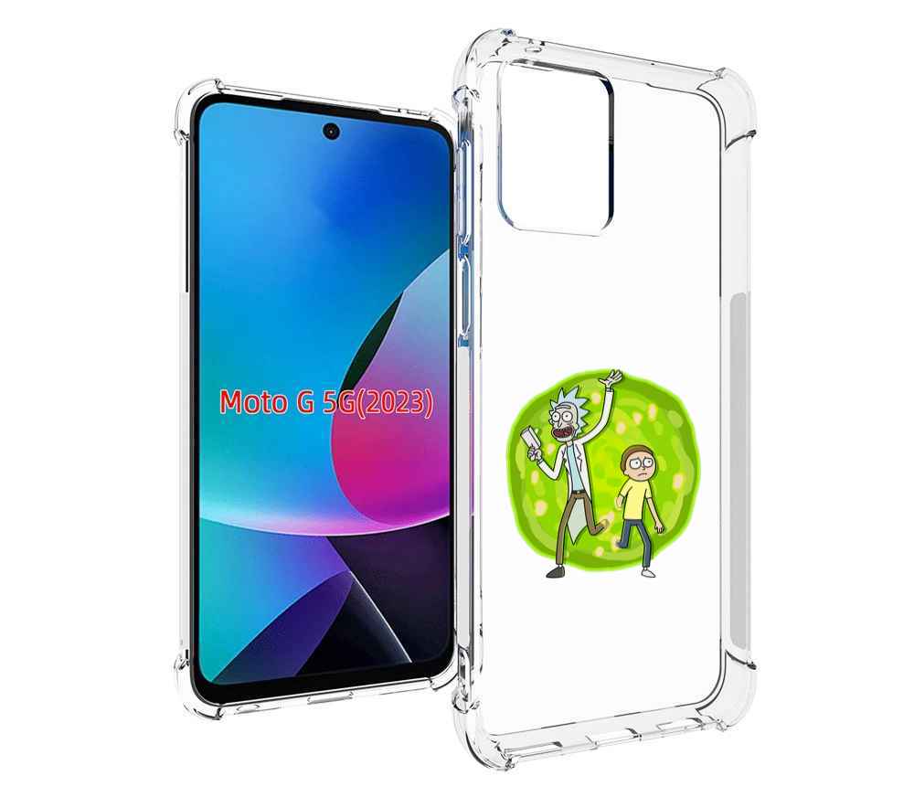 

Чехол MyPads рик-и-морти-в-кружке для MOTO G 5G 2023, Tocco