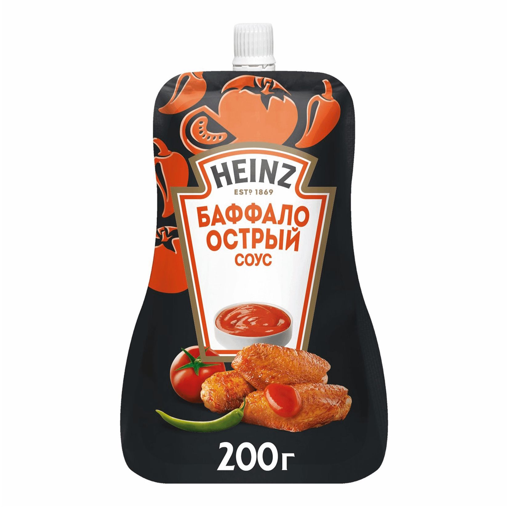 Соус Heinz Баффало острый 200 г 160₽