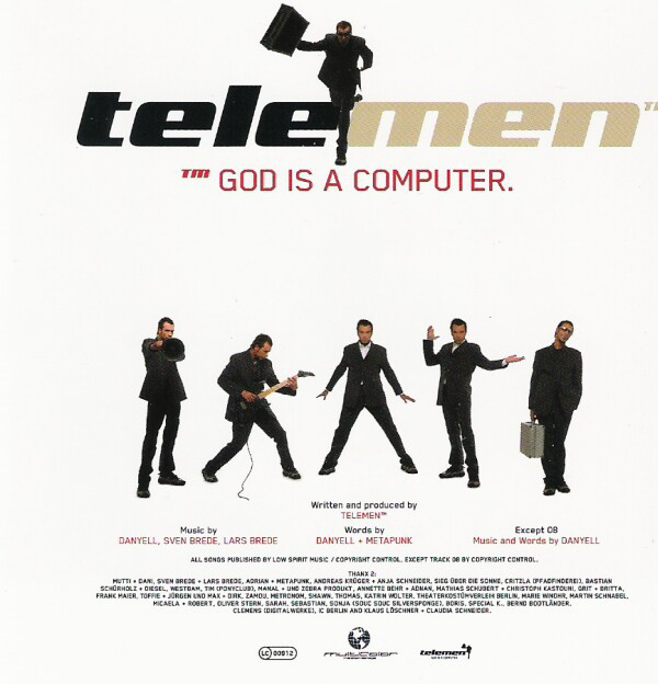 

TELEMEN - God is a computer (1 CD)