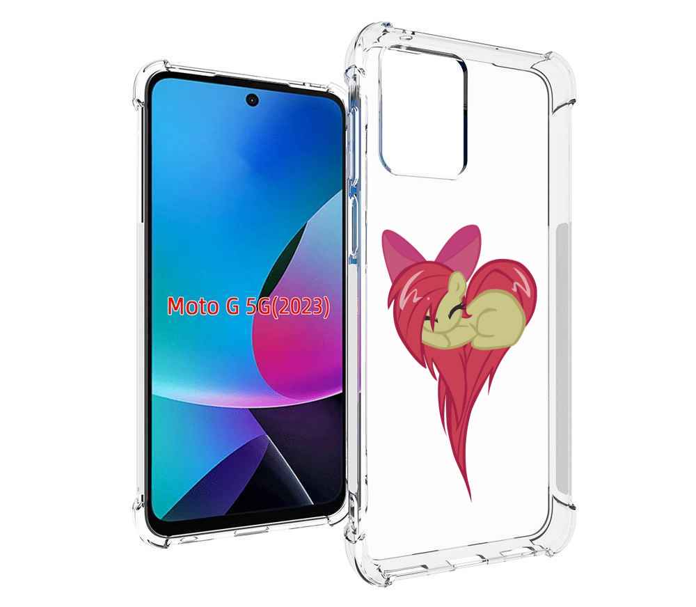 

Чехол MyPads сердце-из-пони для MOTO G 5G 2023, Tocco