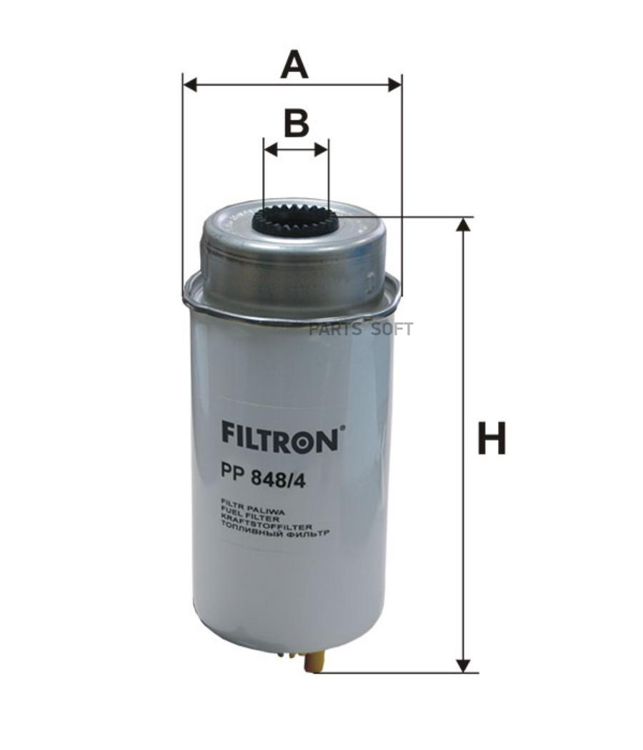 

FILTRON Фильтр топливный FORD Transit 2,4TDCI 06 ->