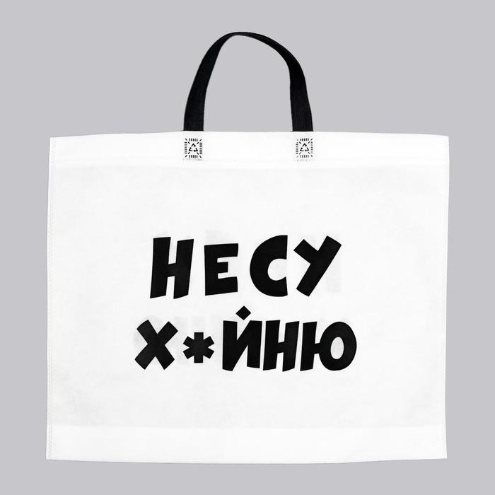 

Пакет с петлевой ручкой "Несу х.", 43 х 52 см (10 шт)