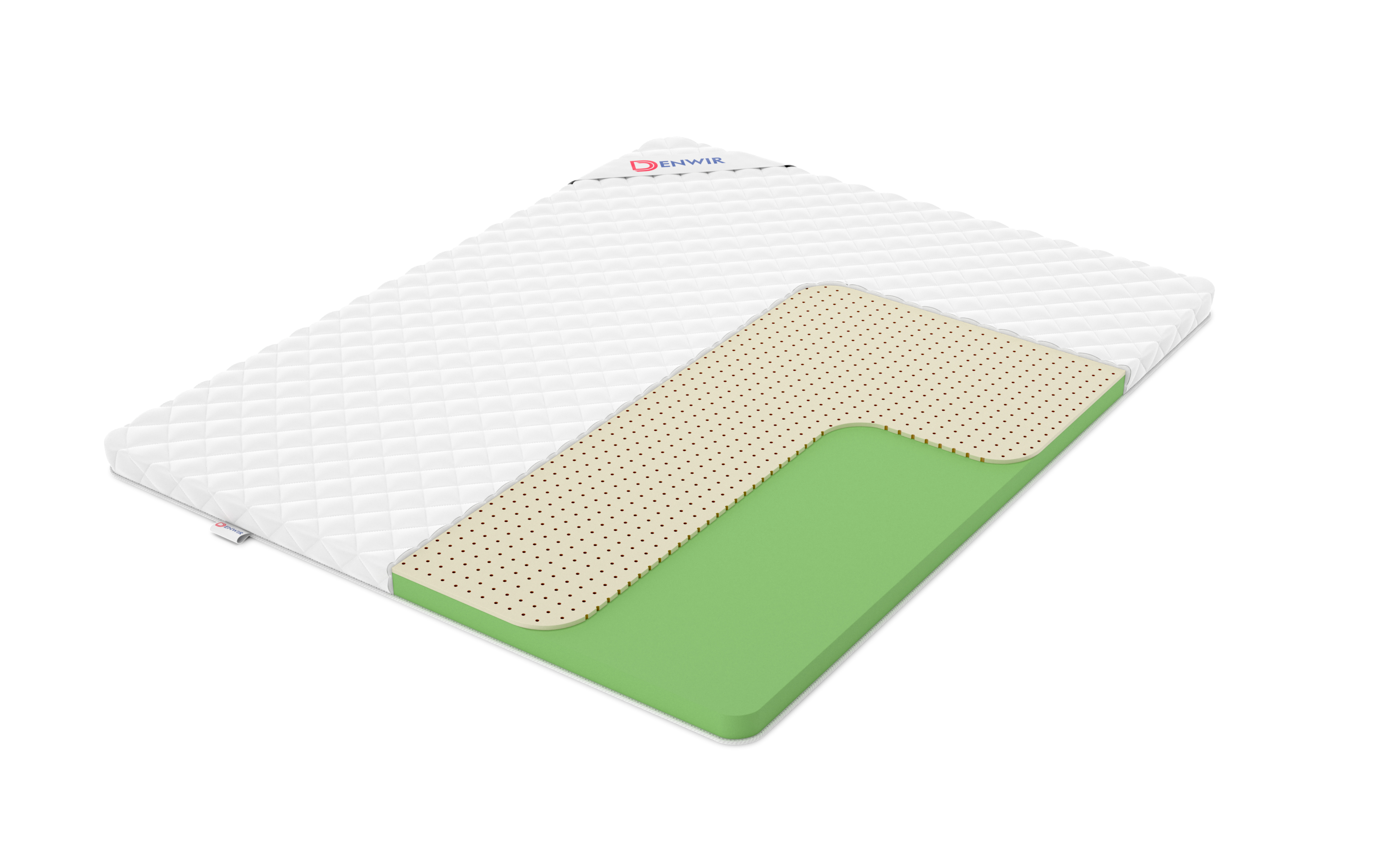 

Матрас-топпер Denwir ECO FOAM SOFT 6 180х180, 6 см, Белый, ECO FOAM SOFT 6