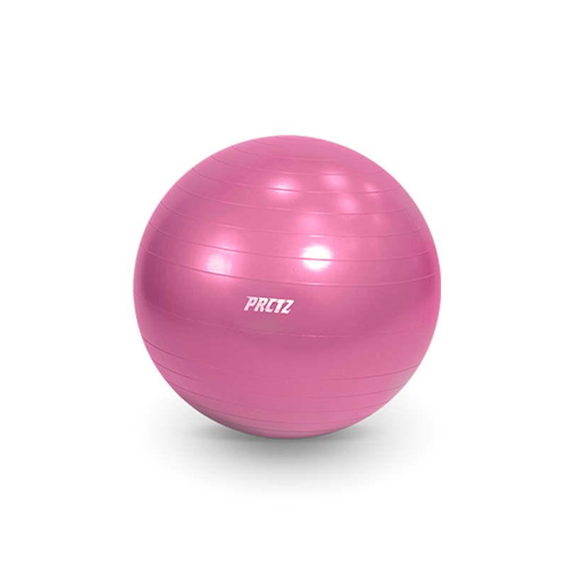 Мяч гимнастический Prctz GYM Ball Anti-burst, d- 55 см, цвет розовый