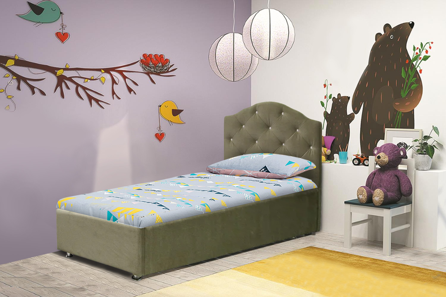 фото Кровать принцесска 2 категория м-стиль