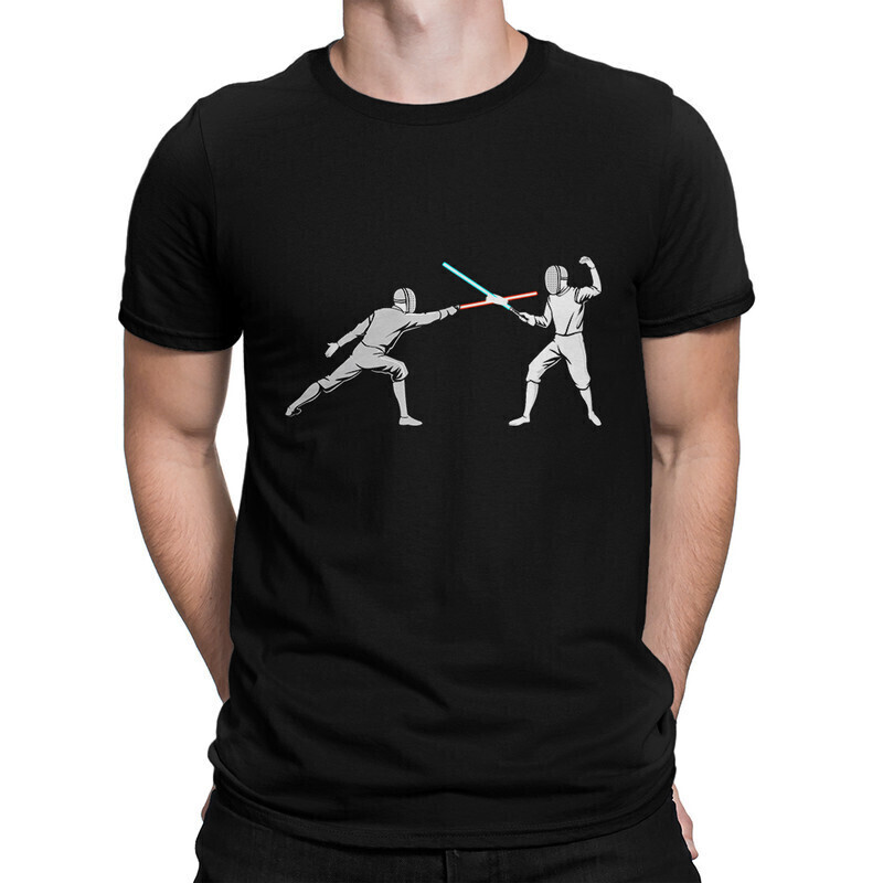 

Футболка мужская Dream Shirts Фехтование 1000460222 черная S, Фехтование 1000460222