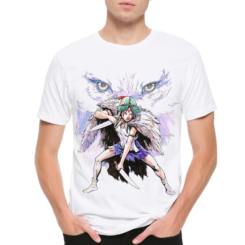 

Футболка мужская Dream Shirts Принцесса Мононоке 1000462222 белая 2XL, Принцесса Мононоке 1000462222