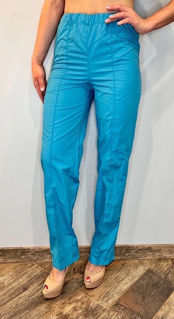 

Брюки медицинские женские Медицинский Мир Стрелка-б бирюзовые 50 RU, Бирюзовый, Стрелка-б