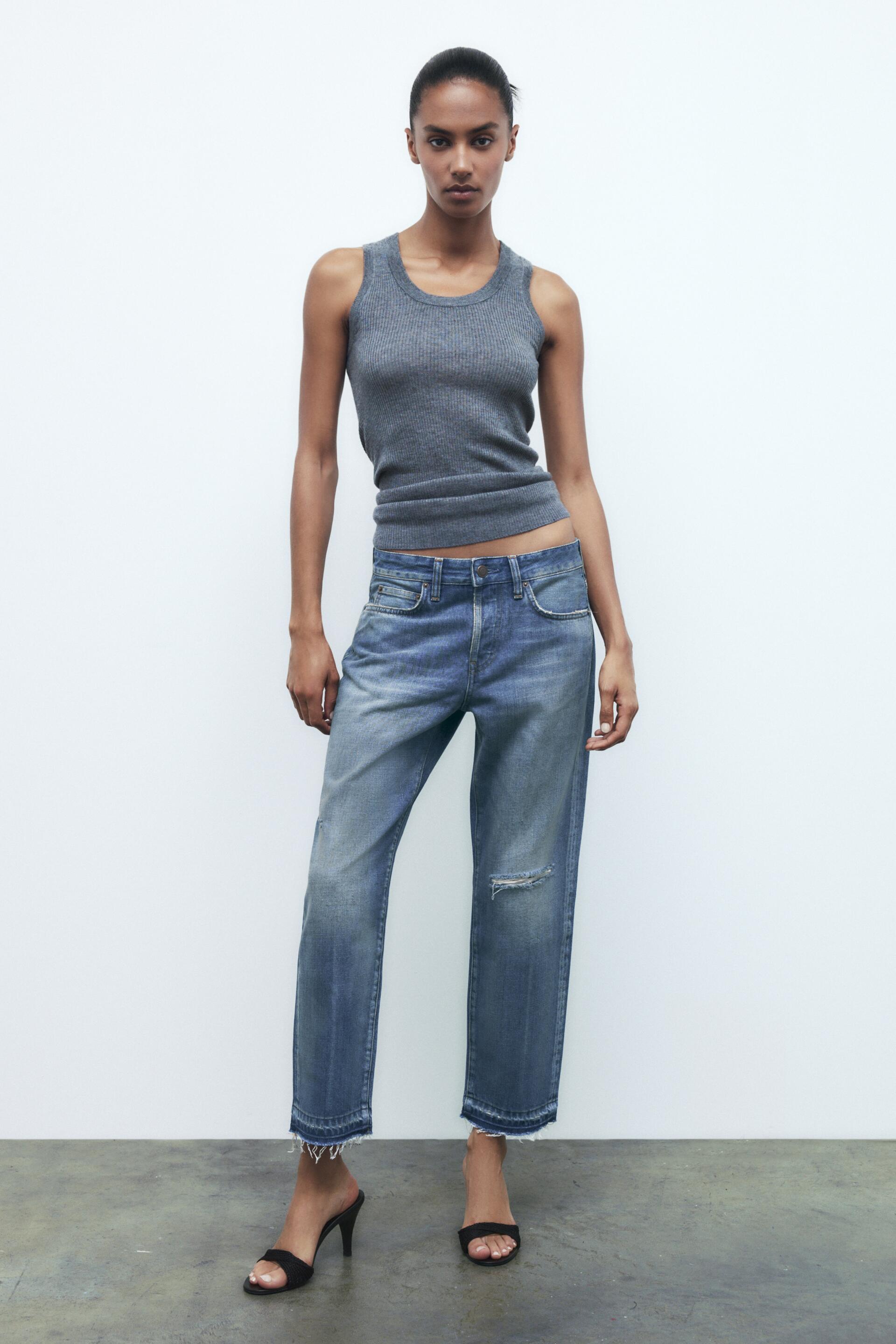 

Джинсы женские ZARA 09863262 синие 34 EU (доставка из-за рубежа), 09863262