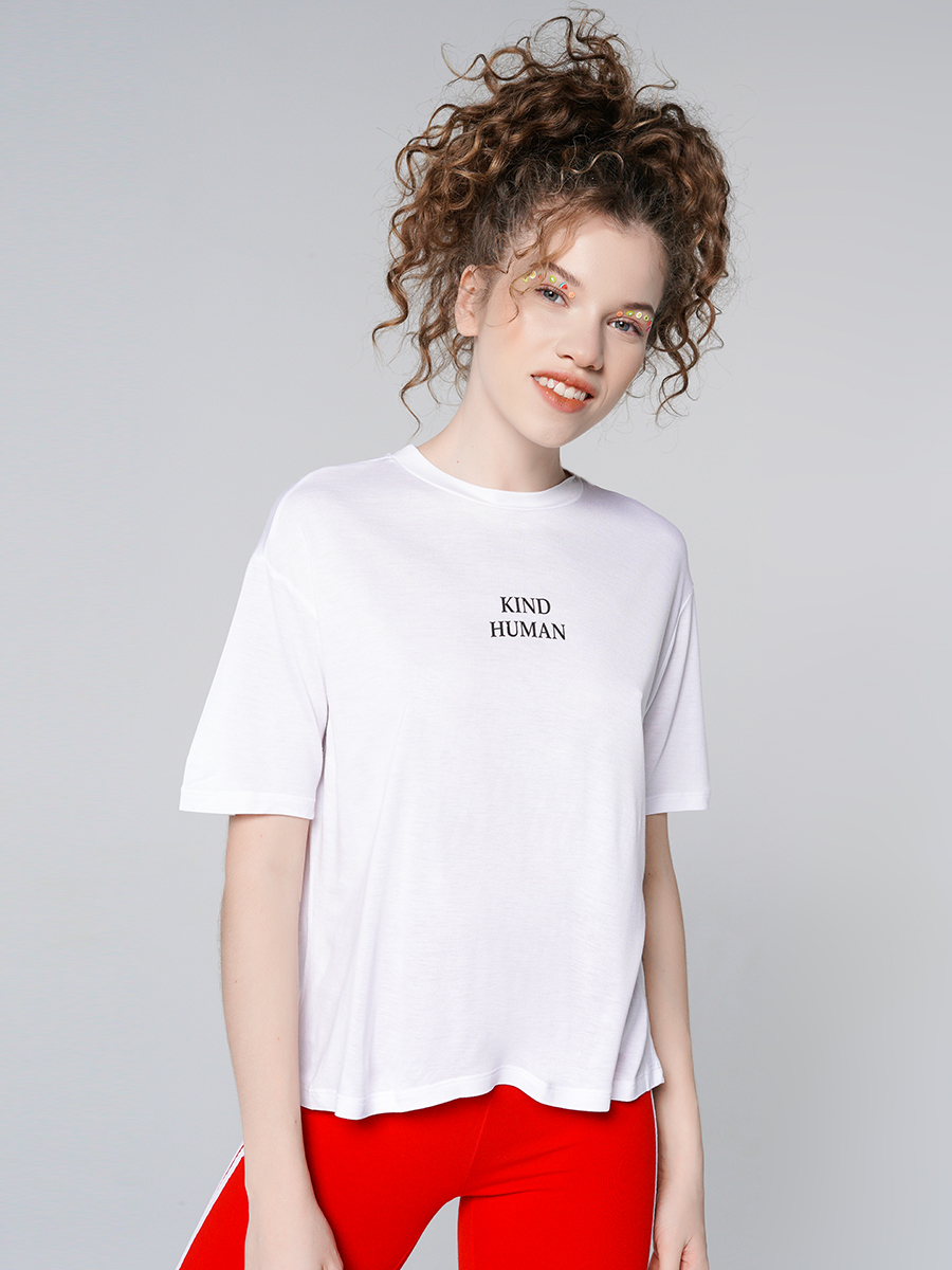 

Футболка женская ТВОЕ 90086 белая XS, 90086