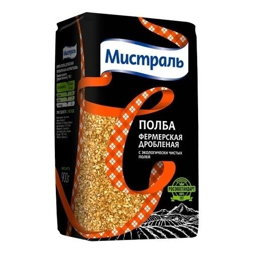 Полба Мистраль фермерская дробленная 450 г