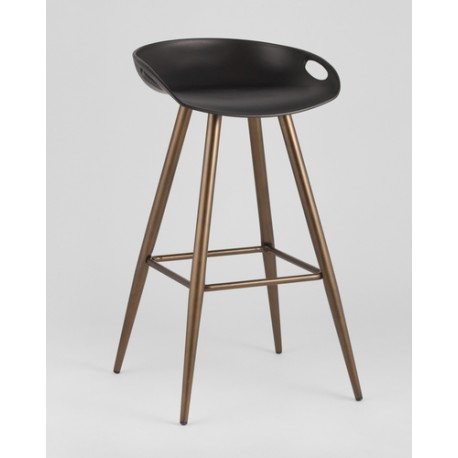 

Барный стул Stool Group, черный/бронзовый, Флэш