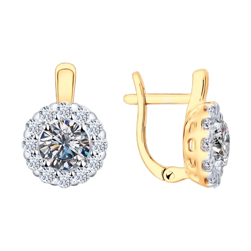 

Серьги из серебра со swarovski Яхонт Ювелирный 176125, 176125