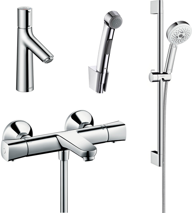 

Комплект Смеситель для раковины с гигиеническим душем Hansgrohe Talis Select S 72291000 с