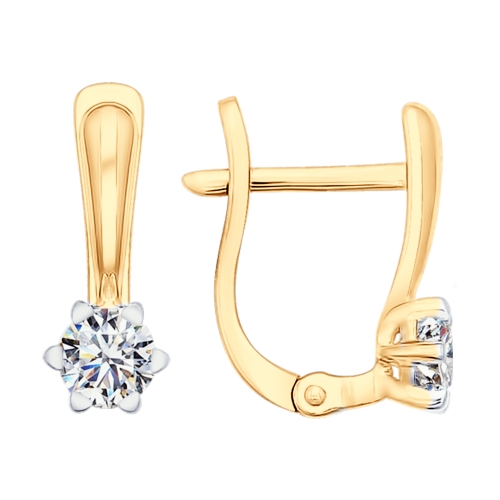 

Серьги из серебра со swarovski Яхонт Ювелирный 176129, 176129