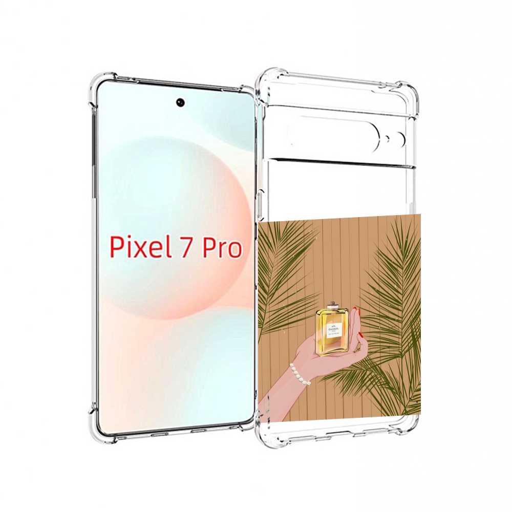 

Чехол Mypads Запах-Шанель-Номер-5 Для Google Pixel 7 Pro, Прозрачный, Tocco