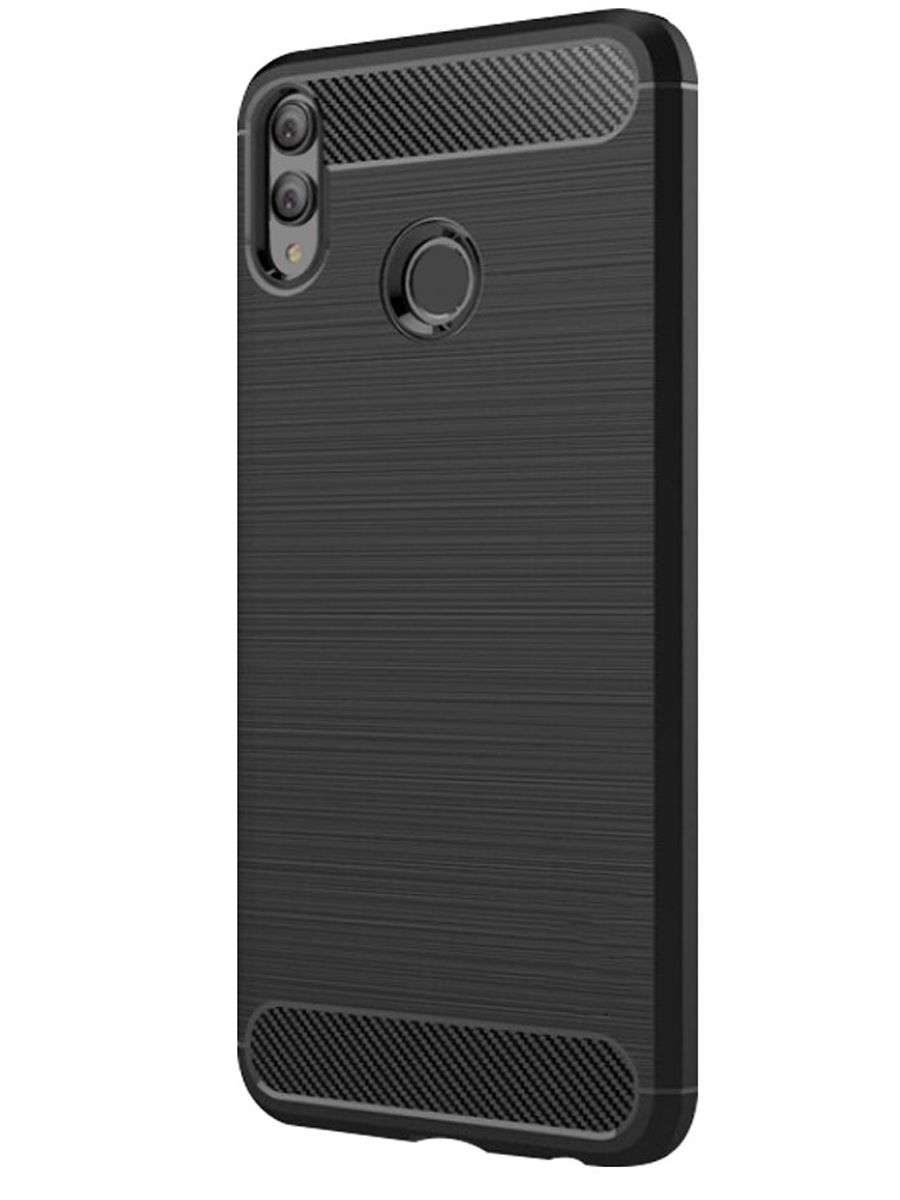 

Brodef Carbon Силиконовый чехол для Honor 8X Черный