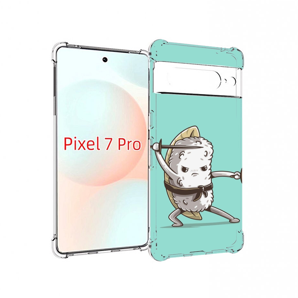 

Чехол Mypads Злой Суши Детский Для Google Pixel 7 Pro, Прозрачный, Tocco