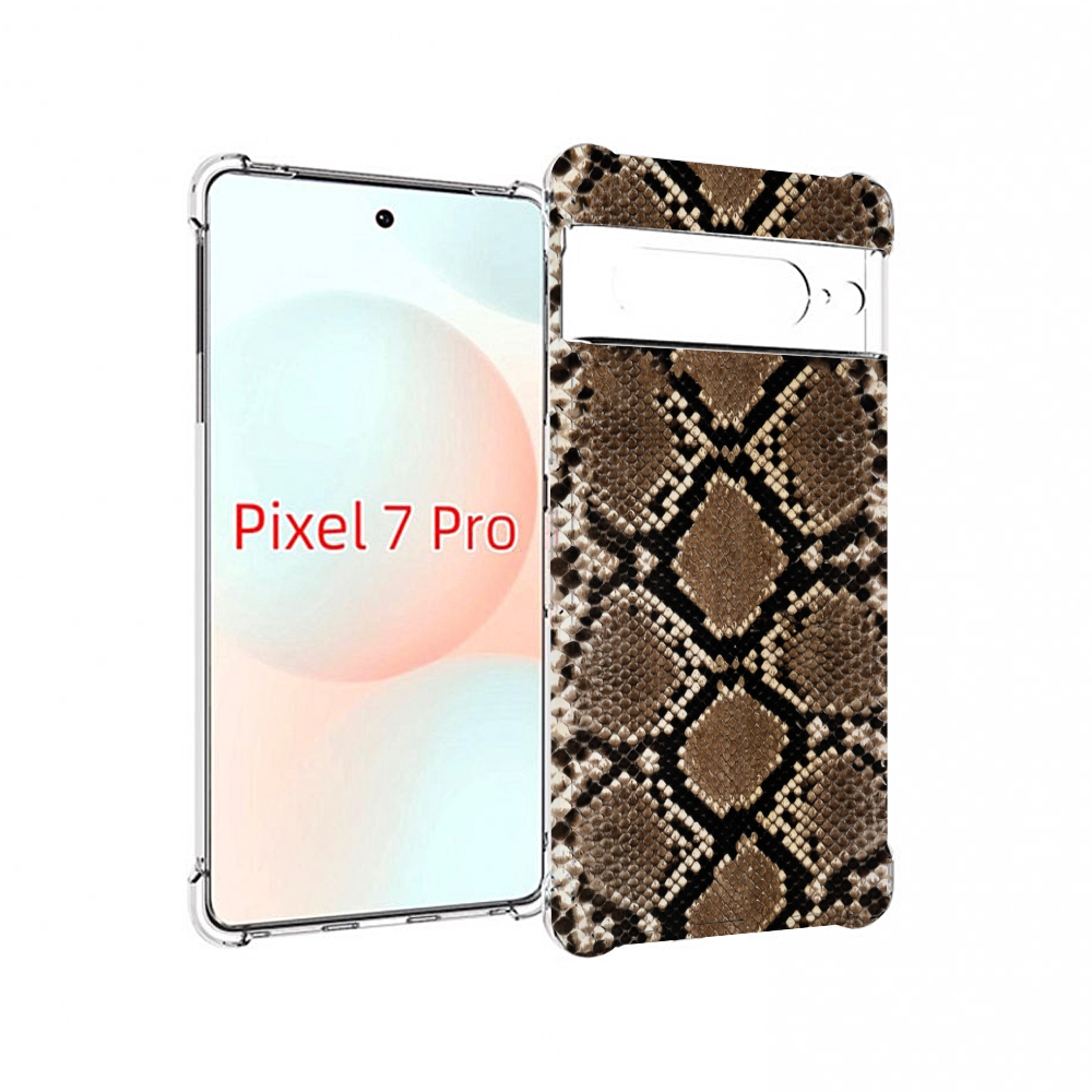 

Чехол Mypads Змеиная Кожа Для Google Pixel 7 Pro, Прозрачный, Tocco
