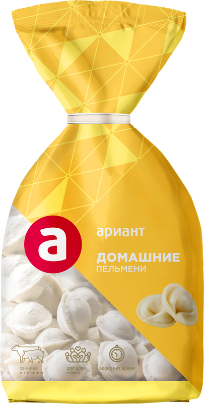 

Пельмени Ариант домашние с говядиной 800 г