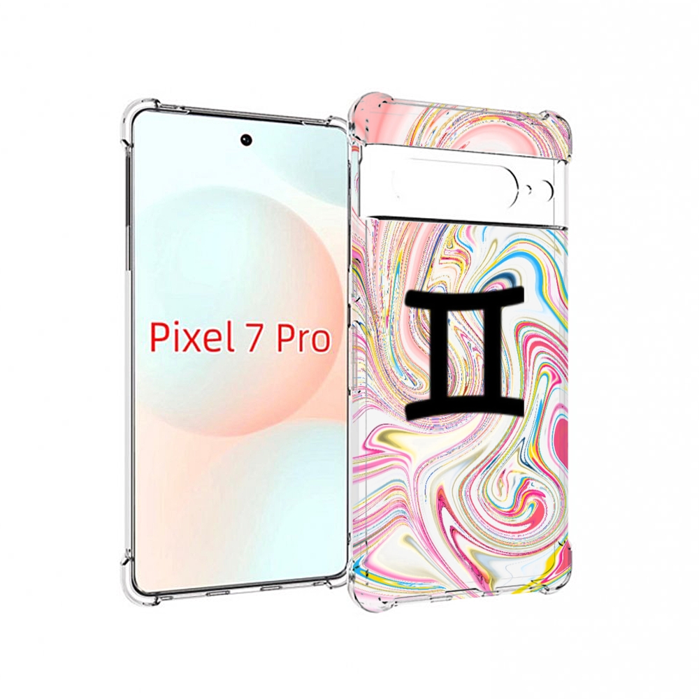 

Чехол Mypads Знак Зодиака Близнецы 2 Для Google Pixel 7 Pro, Прозрачный, Tocco