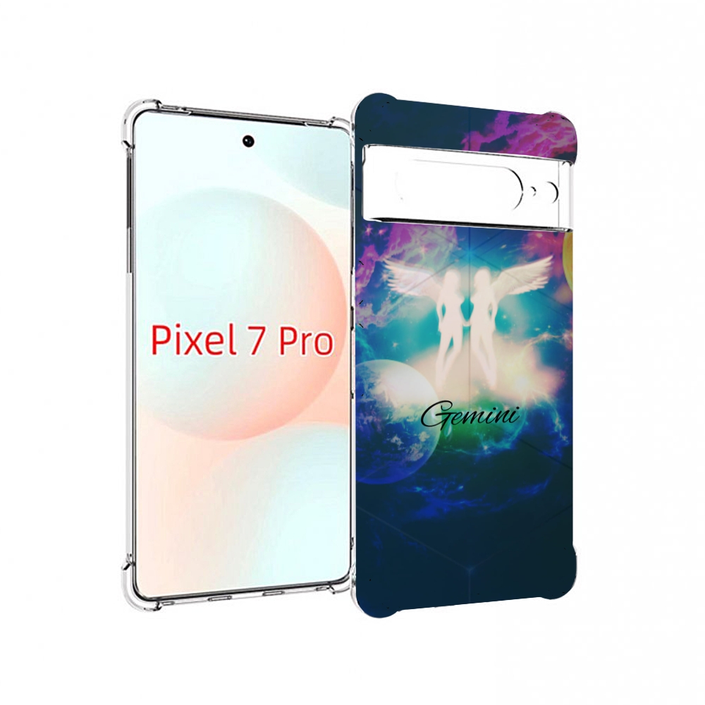 

Чехол Mypads Знак Зодиака Близнецы 3 Для Google Pixel 7 Pro, Прозрачный, Tocco