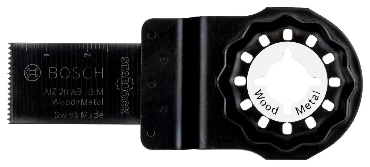 

Погружное пильное полотно Bosch 2.609.256.950 Starlock BIM AIZ 20 AB Wood and Metal, 2.609.256.950