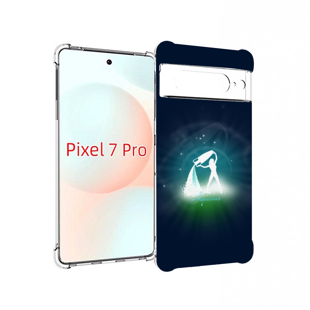 

Чехол Mypads Знак Зодиака Водолеи 1 Для Google Pixel 7 Pro, Прозрачный, Tocco