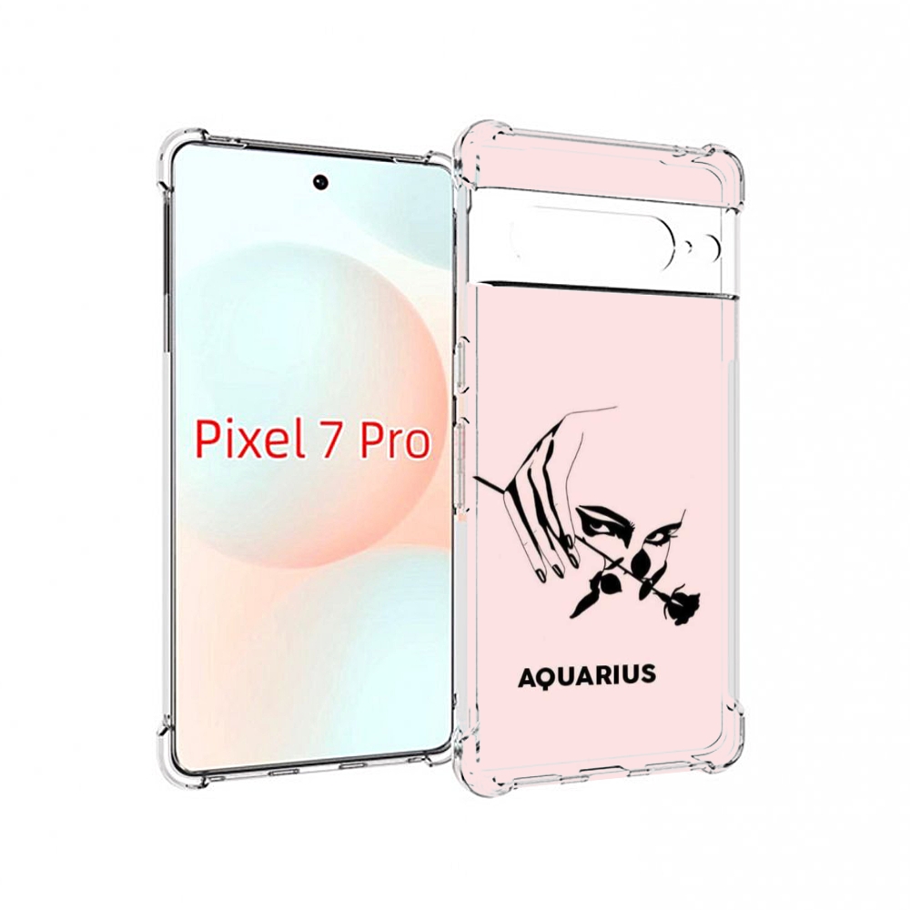 

Чехол Mypads Знак Зодиака Водолеи 3 Для Google Pixel 7 Pro, Прозрачный, Tocco