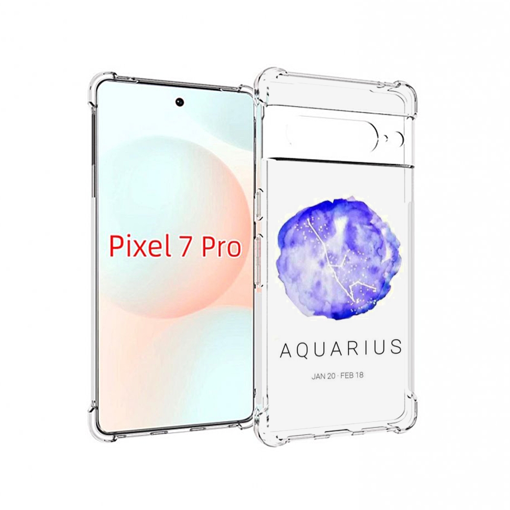 

Чехол Mypads Знак Зодиака Водолеи 5 Для Google Pixel 7 Pro, Прозрачный, Tocco