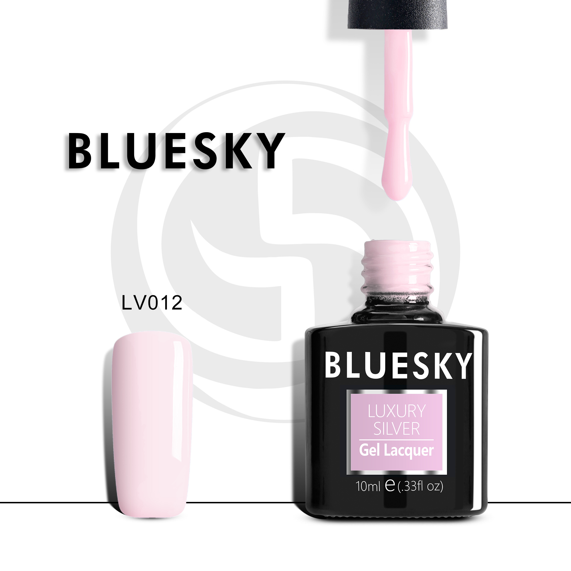 

Гель-лак №012 Luxury Silver 10 мл, BLUESKY