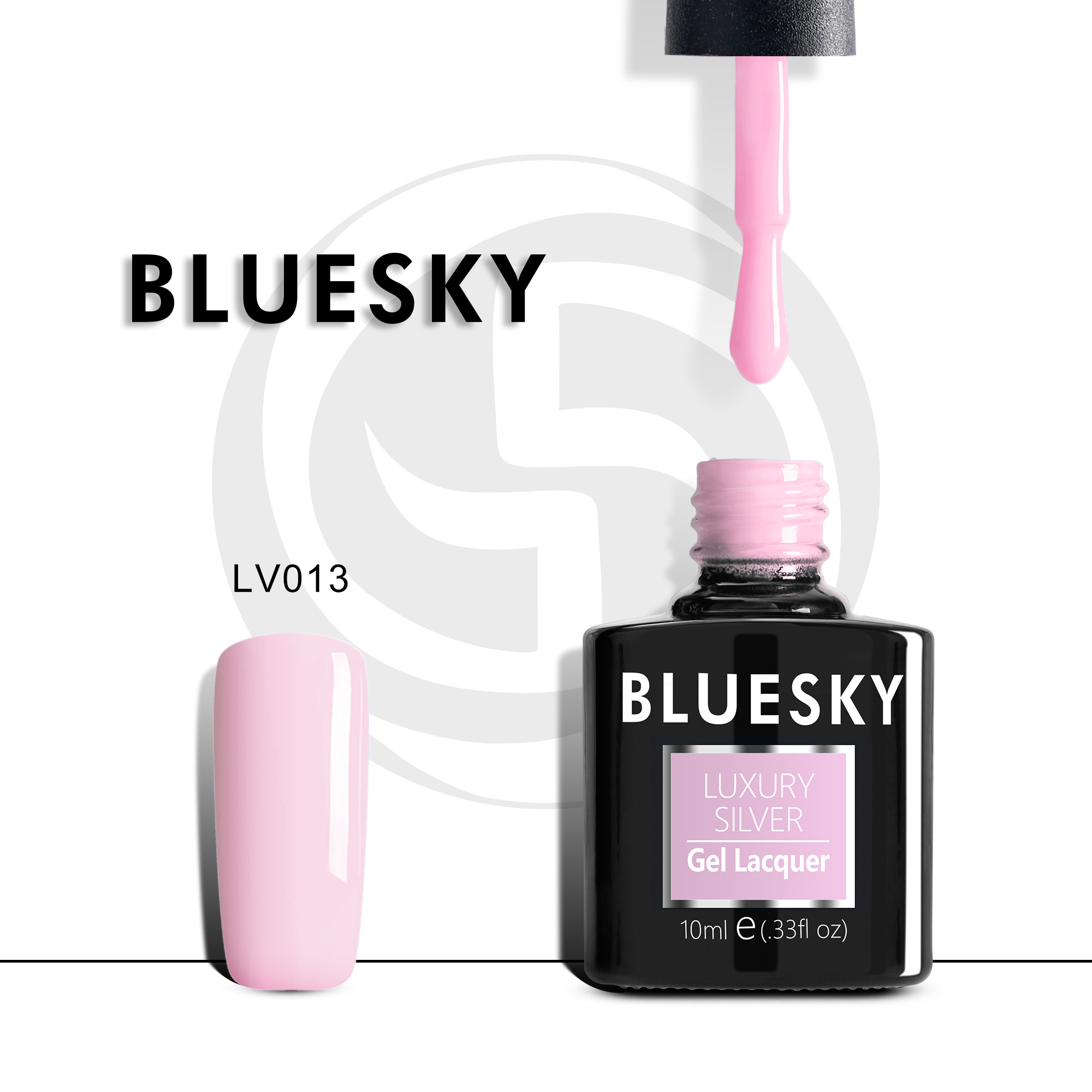 

Гель-лак №013 Luxury Silver 10 мл, BLUESKY