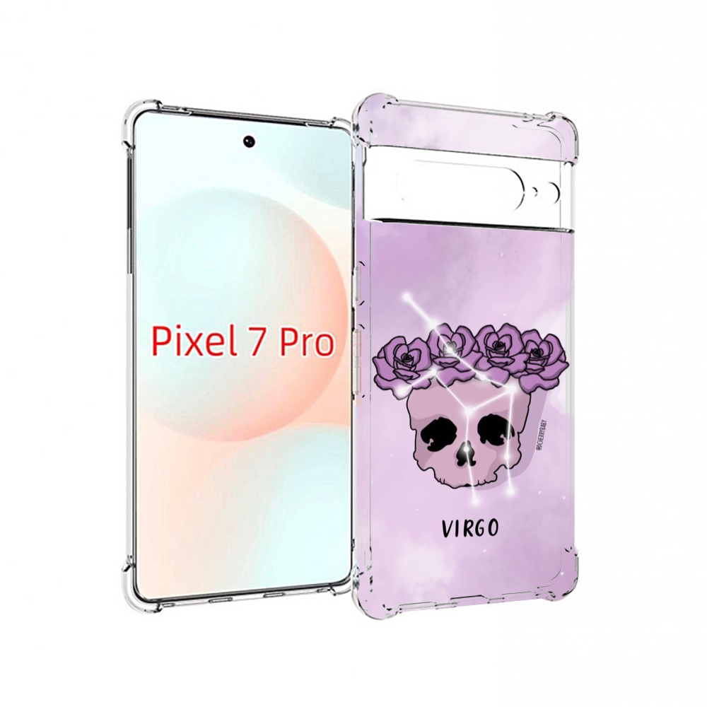 

Чехол Mypads Знак Зодиака Дева 2 Для Google Pixel 7 Pro, Прозрачный, Tocco
