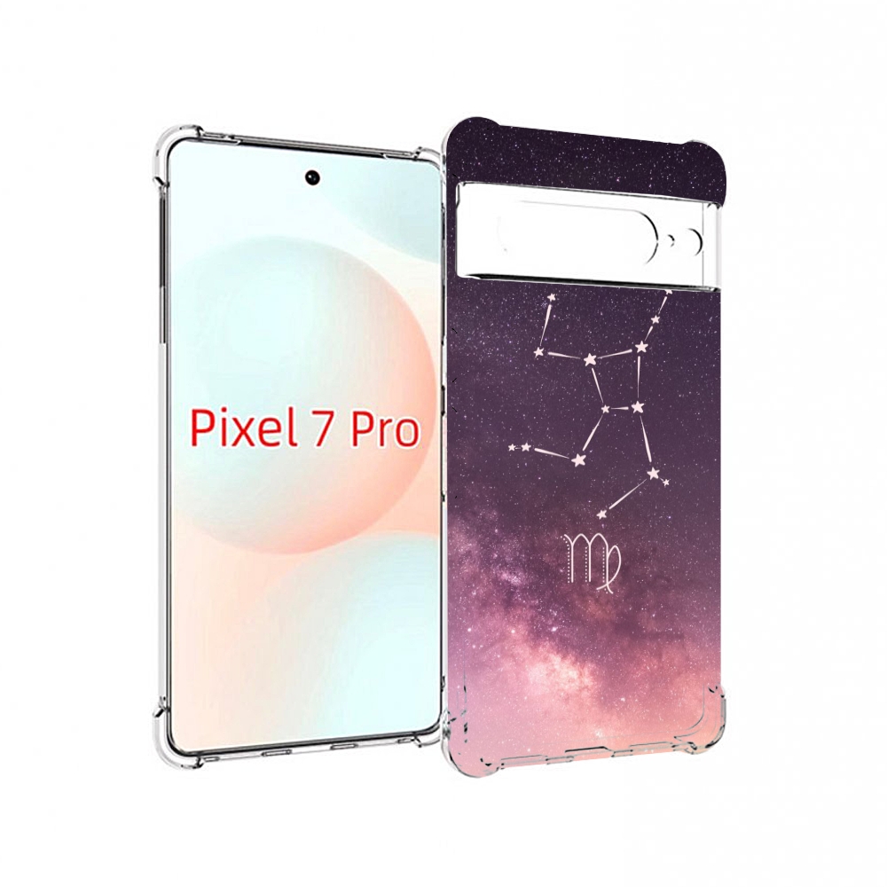 

Чехол Mypads Знак Зодиака Дева 4 Для Google Pixel 7 Pro, Прозрачный, Tocco