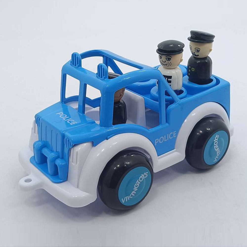 Полиция Viking toys 81269 viking toys трактор с ковшом jumbo re line с фигурками