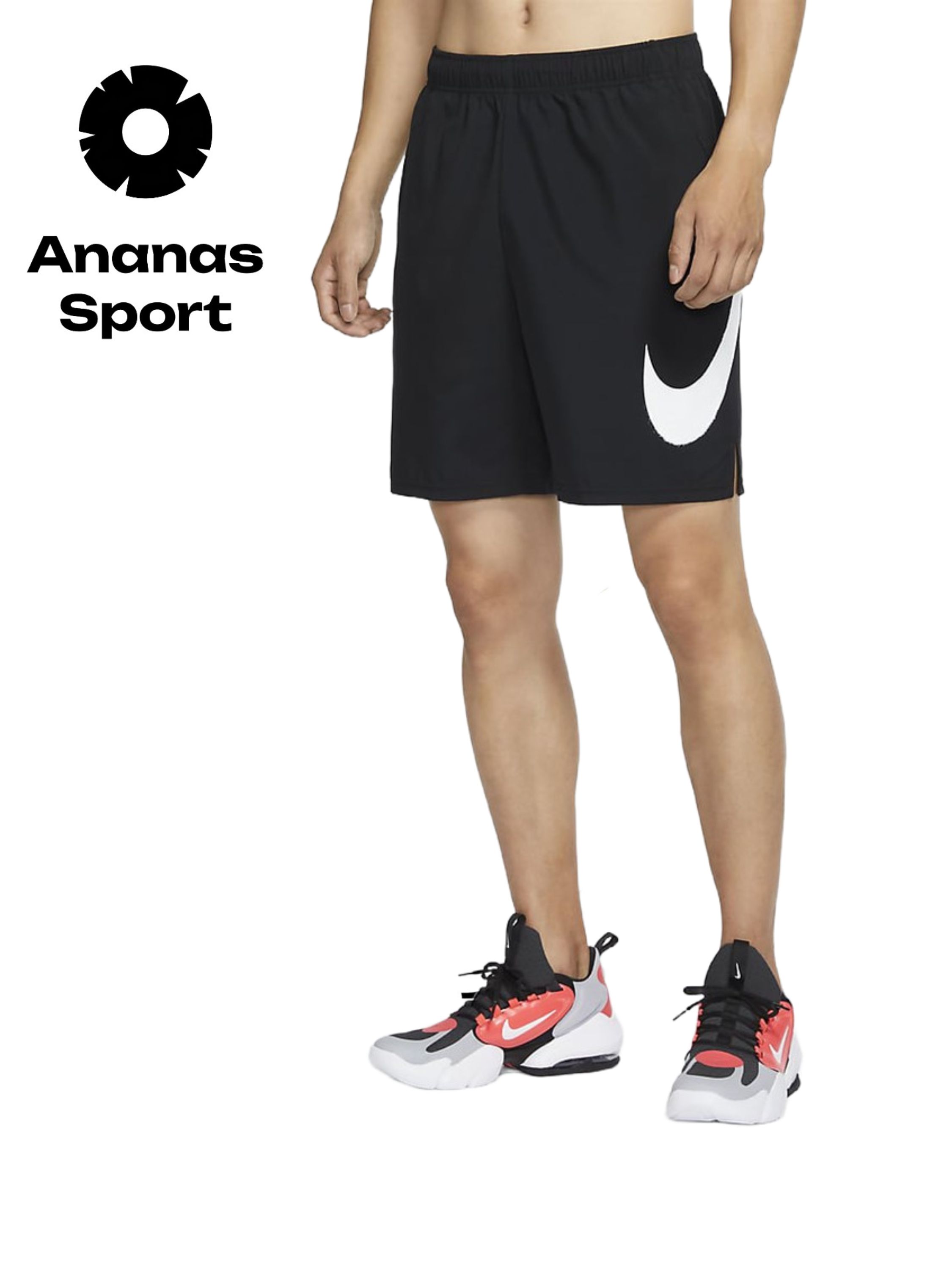 

Шорты мужские Nike CZ6371-010 черные L, Черный, CZ6371-010