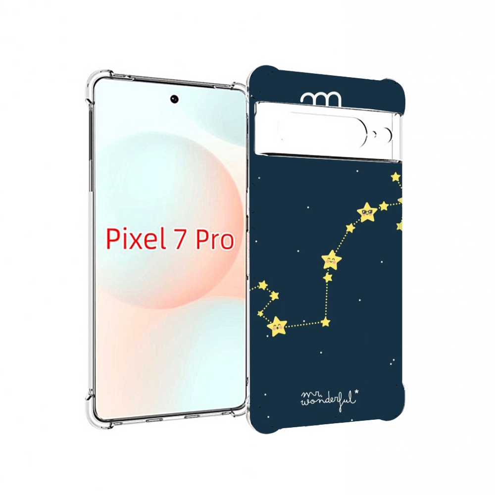 

Чехол Mypads Знак Зодиака Скорпион 1 Для Google Pixel 7 Pro, Прозрачный, Tocco