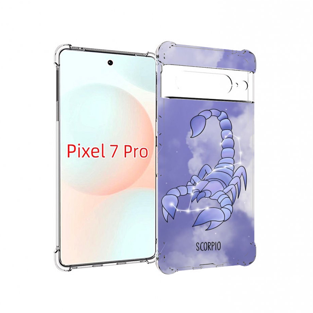 

Чехол Mypads Знак Зодиака Скорпион 2 Для Google Pixel 7 Pro, Прозрачный, Tocco