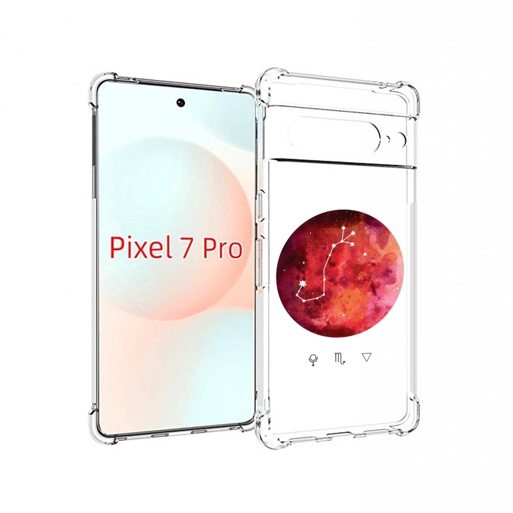 

Чехол Mypads Знак Зодиака Скорпион 6 Для Google Pixel 7 Pro, Прозрачный, Tocco