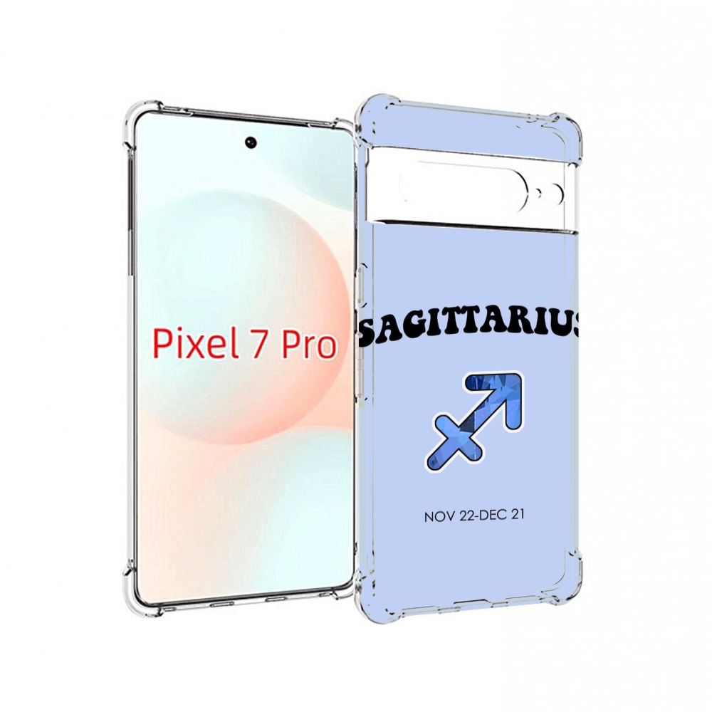 

Чехол Mypads Знак Зодиака Стрелец 1 Для Google Pixel 7 Pro, Прозрачный, Tocco