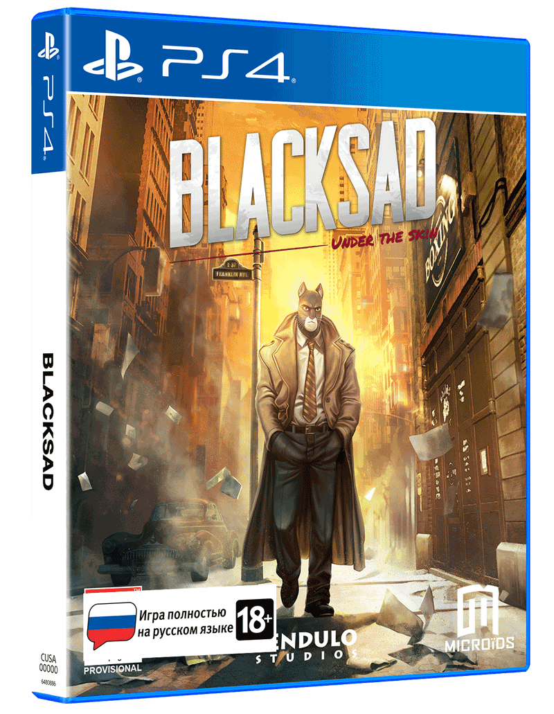 

Игра Blacksad: Under the Skin Limited Edition (PlayStation 4, полностью на русском языке), Blacksad: Under the Skin Limited Edition